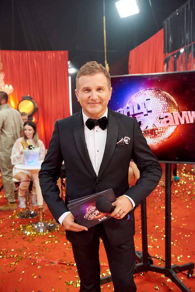 Юрий Горбунов провел экскурсию за кулисами проекта "Танці з зірками"